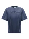 Off-white Vintage Round Neck Short Sleeve T-shirt In Multi