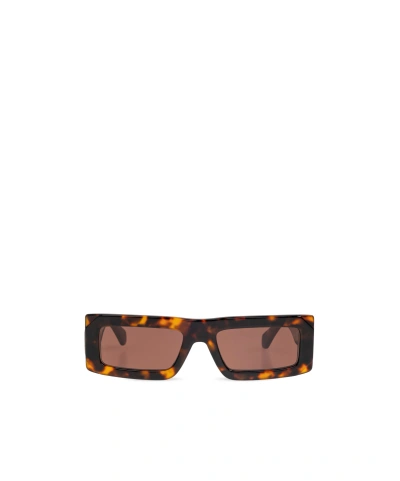 OFF-WHITE OFF-WHITE LAUREL RECTANGULAR FRAME SUNGLASSES