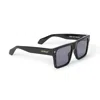 Off-white Lawton Dark Grey Square Unisex Sunglasses Oeri109 1307 54