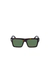Off-white Lawton Square-frame Sunglasses In Green