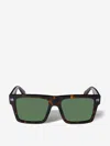 Off-white Lawton Square-frame Sunglasses In Military Green