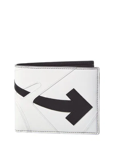 Off-white Out Of Office Sneaker Leather Bifold Wallet