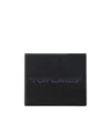 Off-white Leather Cardholder In Black