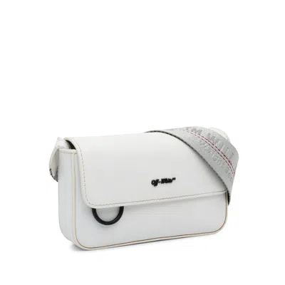 Off-white Leather Crossbody Bag