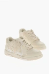 Off-white Leather "for Walking" Lace-up Sneakers In Neutral