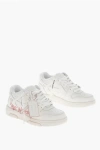 Off-white Leather "for Walking" Mid-top Sneakers In White