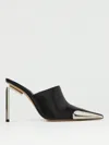 Off-white High Heel Shoes  Woman In Black
