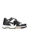 OFF-WHITE LEATHER OUT OF OFFICE SNEAKERS