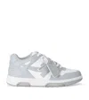 Off-white Leather Out Of Office Sneakers In Gray