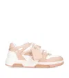 Off-white Off White 'out Of Office' Sneakers In Pink