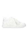 Off-white Low-top Calf Leather Sneakers In White
