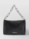 Off-white Leather Shoulder Bag Chain Strap