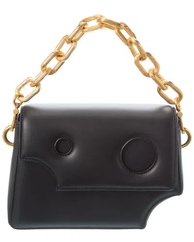 Off-white Leather Shoulder Bag In Red