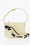 Off-white Leather Skeleton Binder Shoulder Bag In Multi
