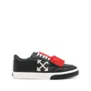 Off-white "low Vulcanized" Sneaker In Black