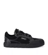 Off-white Off White Black 779 Vulcanized Leather Sneakers In Black