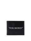 OFF-WHITE LEATHER WALLET