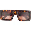 Off-white Leonardo 51mm Square Sunglasses