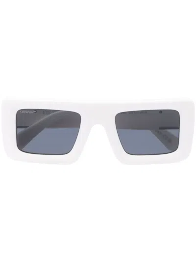 Off-white Leonardo Square-frame Sunglasses In White