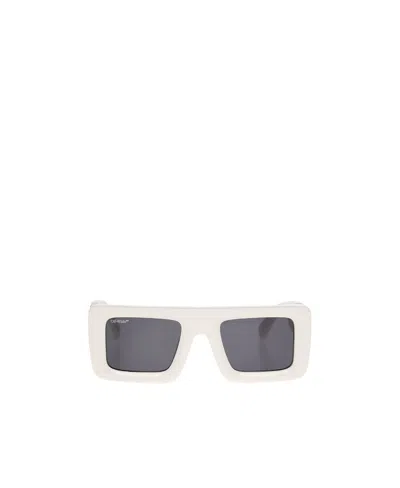 Off-white Leonardo Rectangle-frame Sunglasses In White
