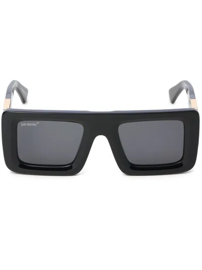 Off-white Leonardo Square-frame Sunglasses In Black