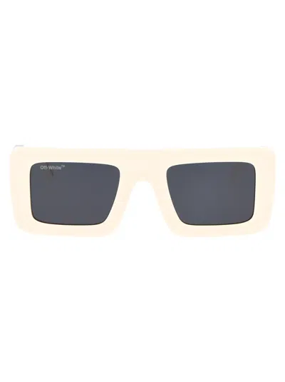Off-white Men's 51mm Leonardo Rectangular Sunglasses In Crl