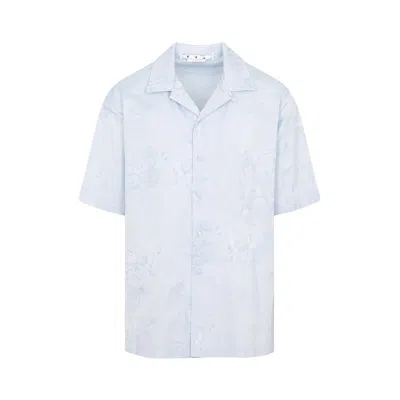 Off-white Light Blue Cotton Shirt