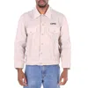Off-white Light Grey Climb Tech Jacket In Pink