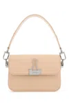 Off-white Medium Binder Shoulder Bag In Pink