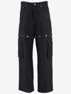 Off-white Black 90s Logo Straight Leg Cargo Pants
