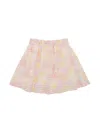 Off-white Logo-print Cotton Flared Skirt In White