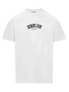 Off-white Logic Cotton T-shirt In White
