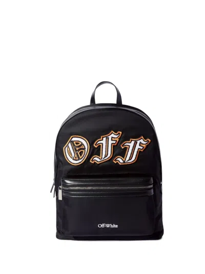 Off-white Rucksack Mit Logo-applikation In Schwarz
