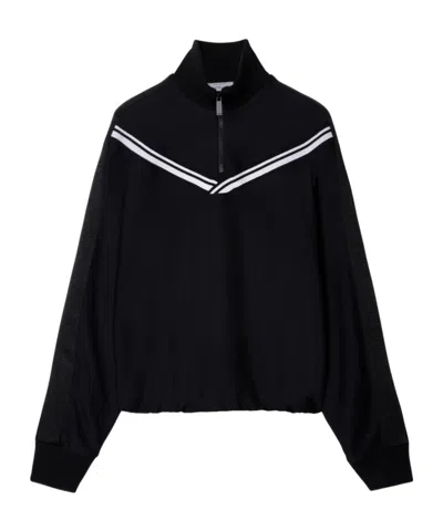 OFF-WHITE OFF-WHITE ZIP-UP STRAIGHT HEM TRACK JACKET