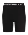 Off-white Womens Black Polyester Shorts In Black
