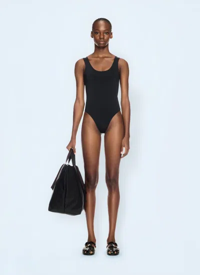 Off-white Logo Band Swimsuit