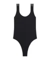 Off-white Off White Logo Swimsuit In Black