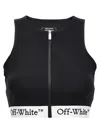 Off-white Logoband Zipped Rowing Top