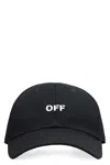 OFF-WHITE OFF-WHITE LOGO BASEBALL CAP