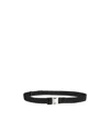 Off-white Logo Belt In Black