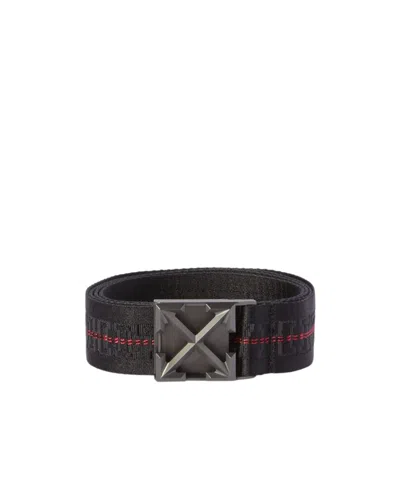 Off-white Black Arrow Tape Belt