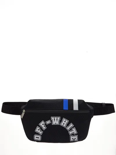 Off-white Logo Beltbag In Black