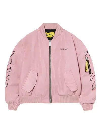 OFF-WHITE LOGO BOMBER JACKET