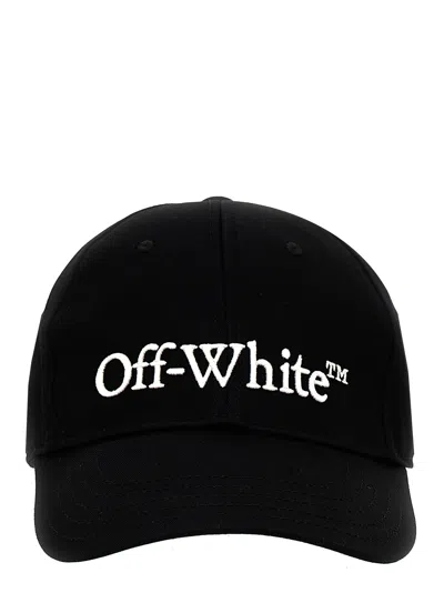 Off-white Logo Cap In White/black