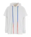 Off-white Logo Cascading T-shirt With Hat In White