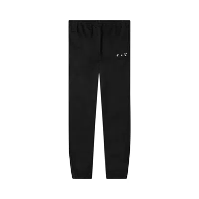 Pre-owned Off-white Logo Casual Pant 'black'