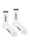 Off-white Off Whitebookish Socks With Intarsia