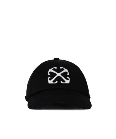 OFF-WHITE OFF-WHITE LOGO EMBROIDERED BASEBALL CAP