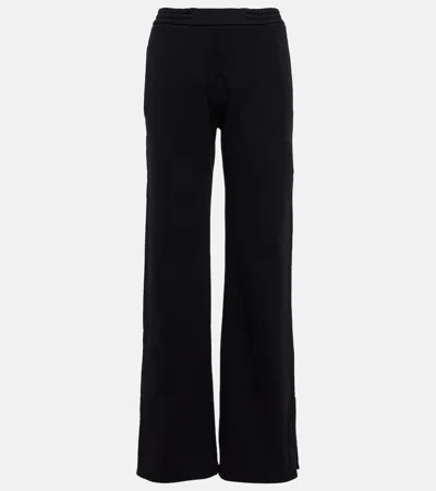 Off-white Off White Wide Leg Pants In Blue