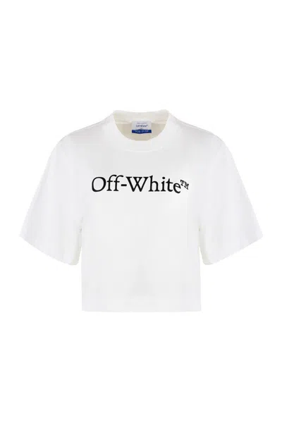 Off-white Logo Cotton T-shirt